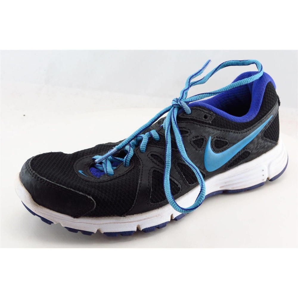 Nike Revolution 2 Running Shoes Black Fabric Women 6.5 Medium